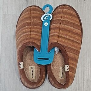 Cobain Men's Size 10 Brown Slippers Brand New awith Tags